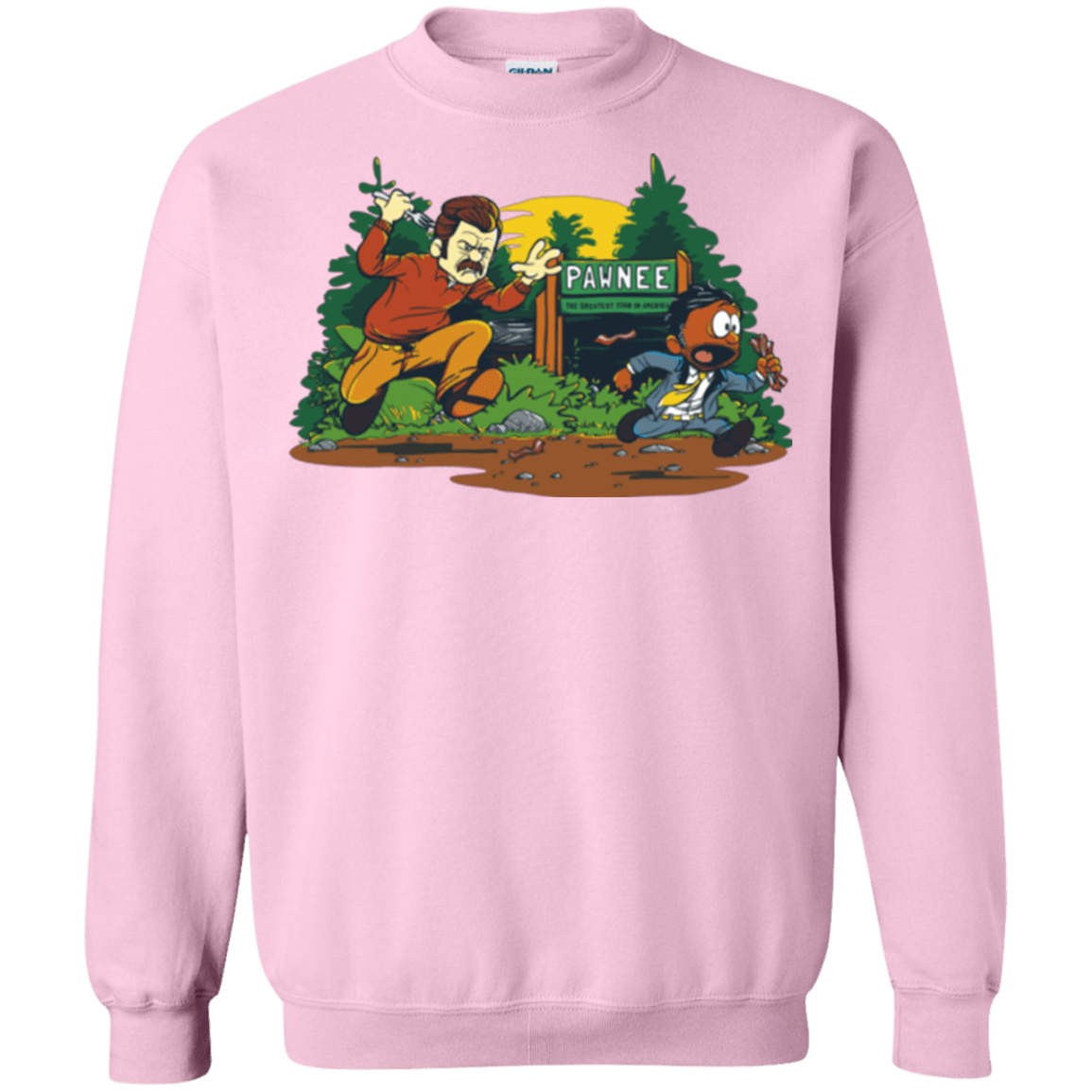 Sweatshirts Light Pink / Small Ron & Tom Crewneck Sweatshirt