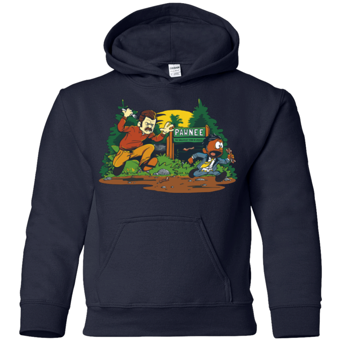 Sweatshirts Navy / YS Ron & Tom Youth Hoodie