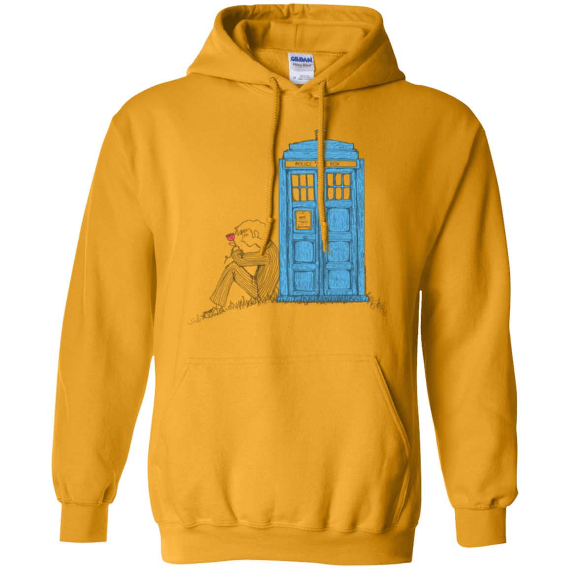 Sweatshirts Gold / Small Rose Pullover Hoodie