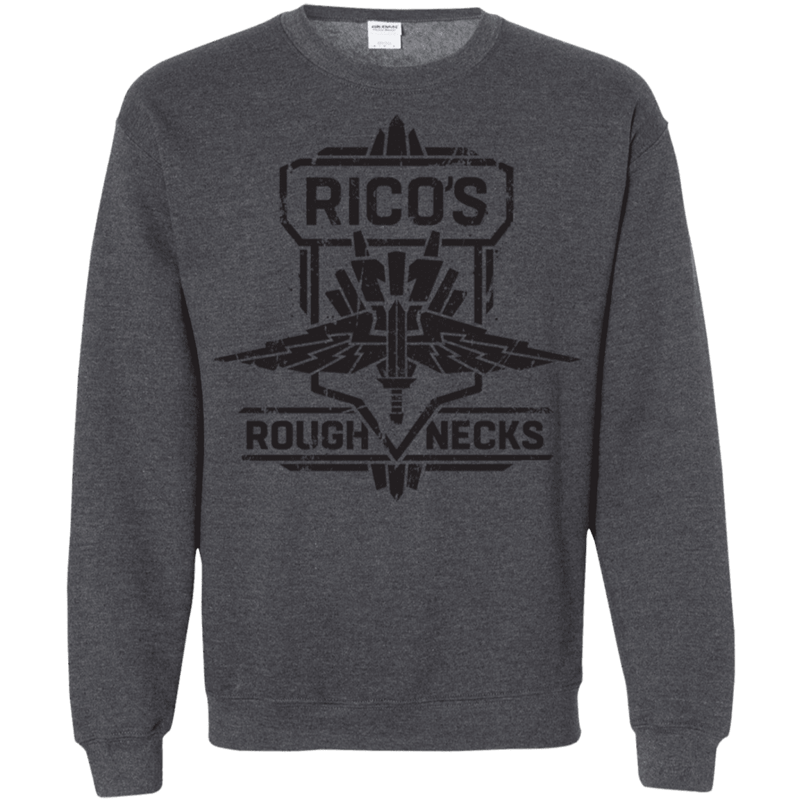 Sweatshirts Dark Heather / S Roughnecks Crewneck Sweatshirt