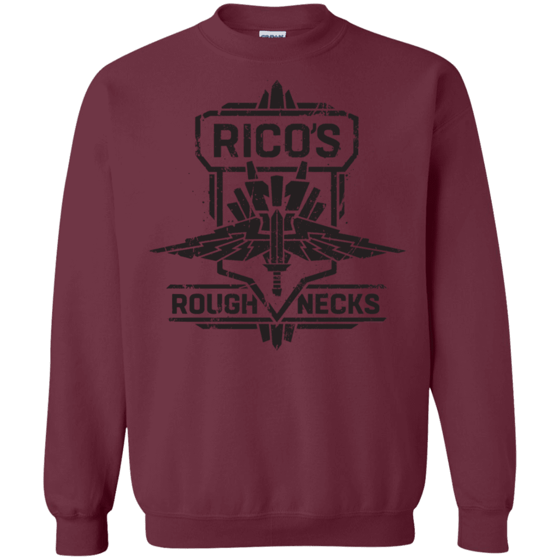 Sweatshirts Maroon / S Roughnecks Crewneck Sweatshirt