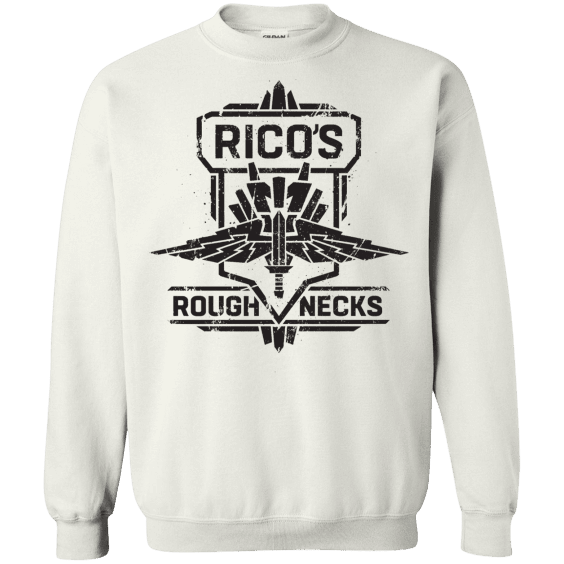 Sweatshirts White / S Roughnecks Crewneck Sweatshirt