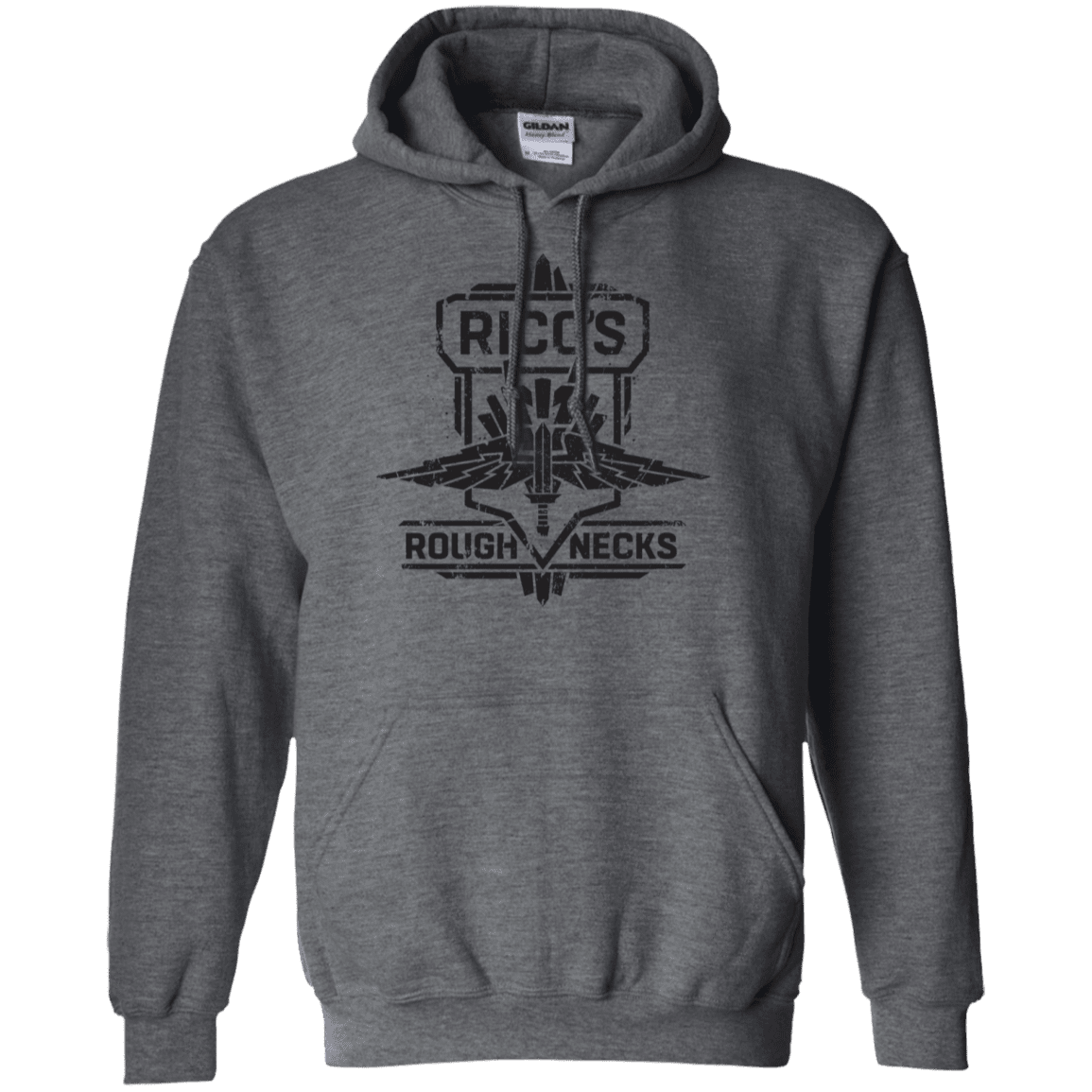 Sweatshirts Dark Heather / S Roughnecks Pullover Hoodie