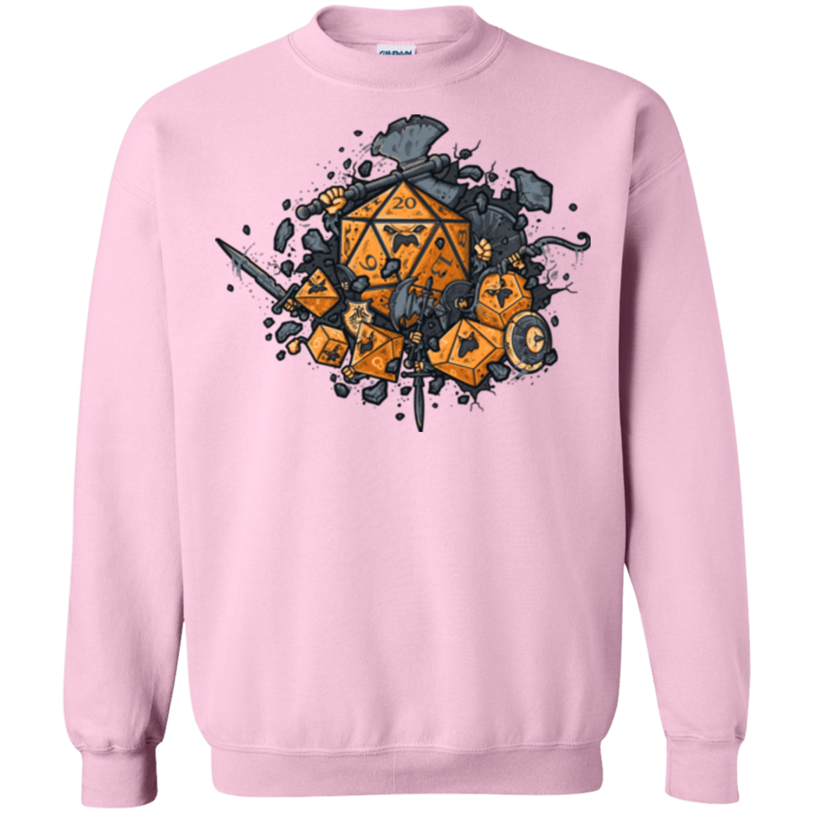 Sweatshirts Light Pink / Small RPG UNITED Crewneck Sweatshirt