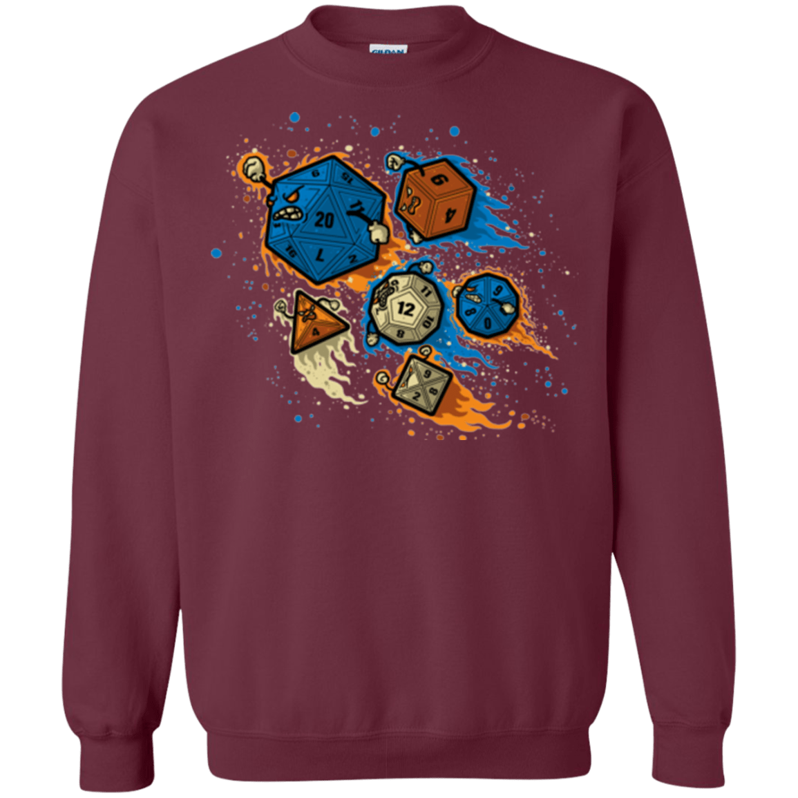 Sweatshirts Maroon / Small RPG UNITED REMIX Crewneck Sweatshirt