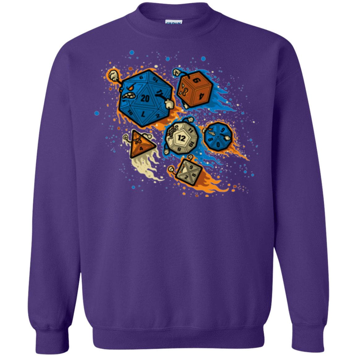 Sweatshirts Purple / Small RPG UNITED REMIX Crewneck Sweatshirt