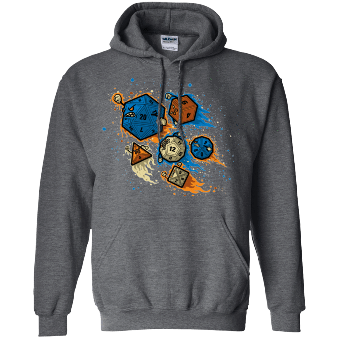 Sweatshirts Dark Heather / Small RPG UNITED REMIX Pullover Hoodie