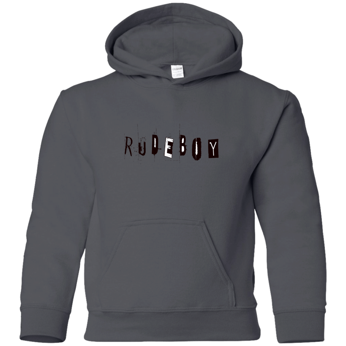 Sweatshirts Charcoal / YS Rudeboy Youth Hoodie