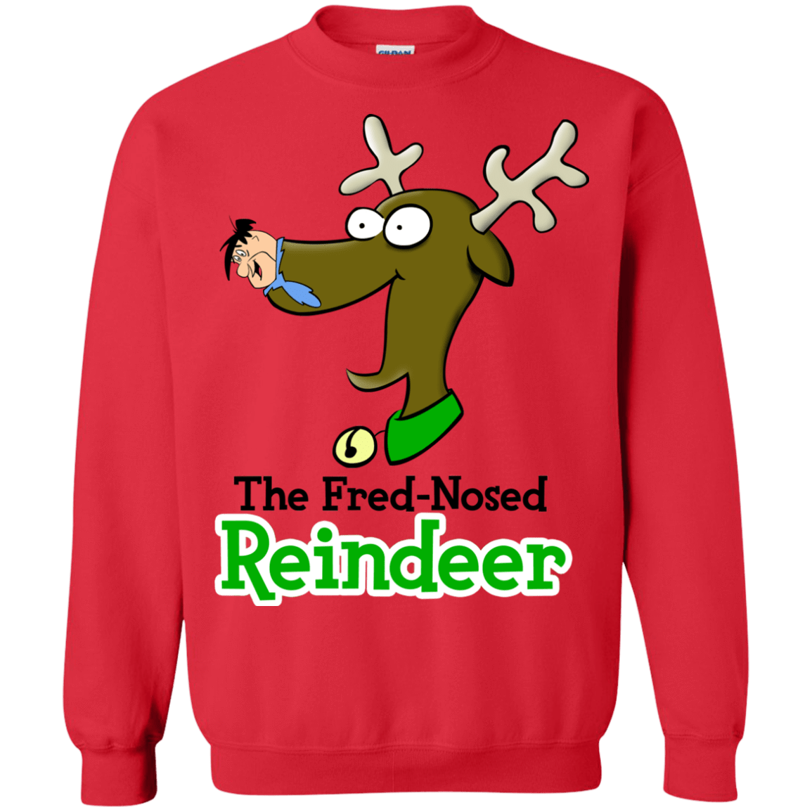 Sweatshirts Red / Small Rudy Fred Crewneck Sweatshirt