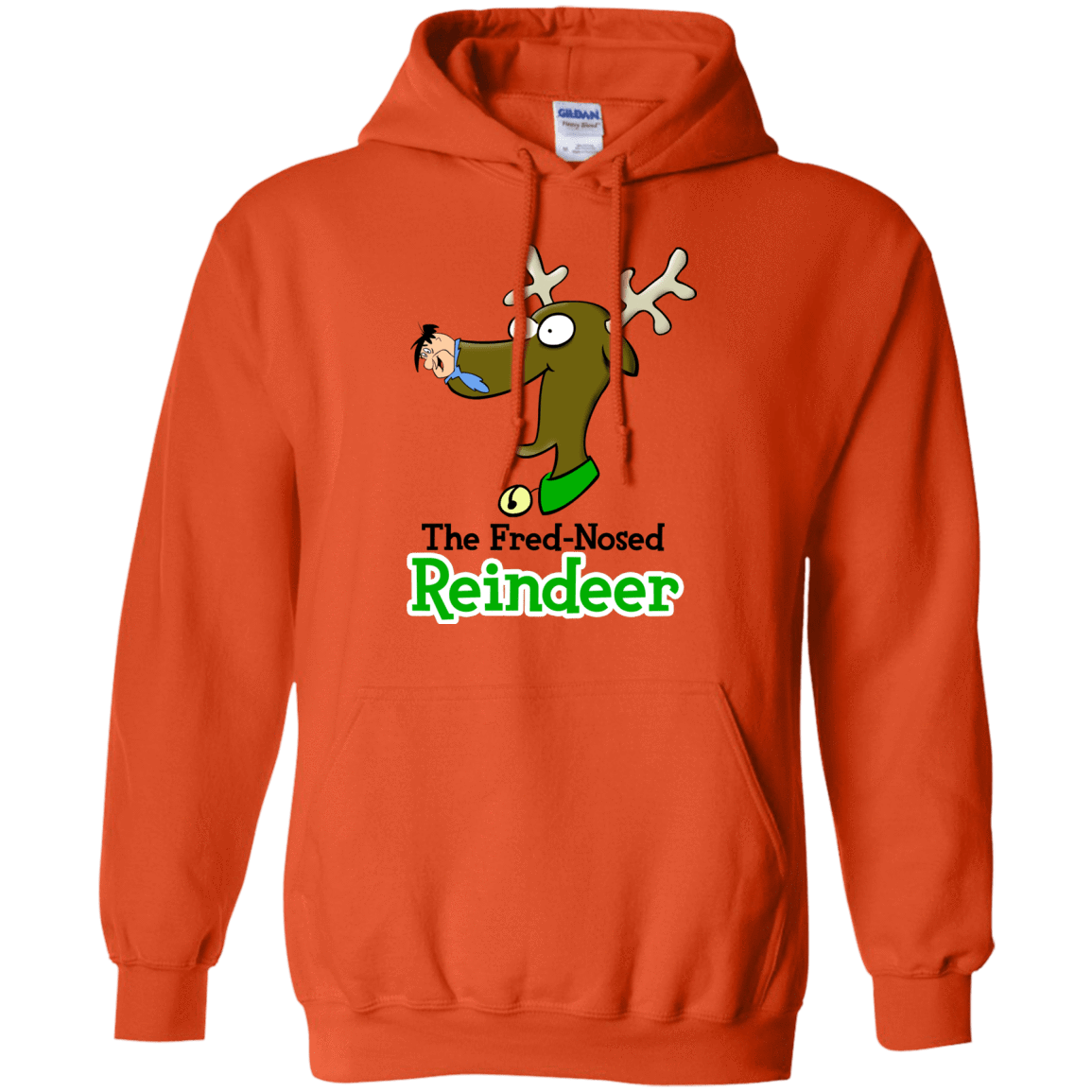 Sweatshirts Orange / Small Rudy Fred Pullover Hoodie