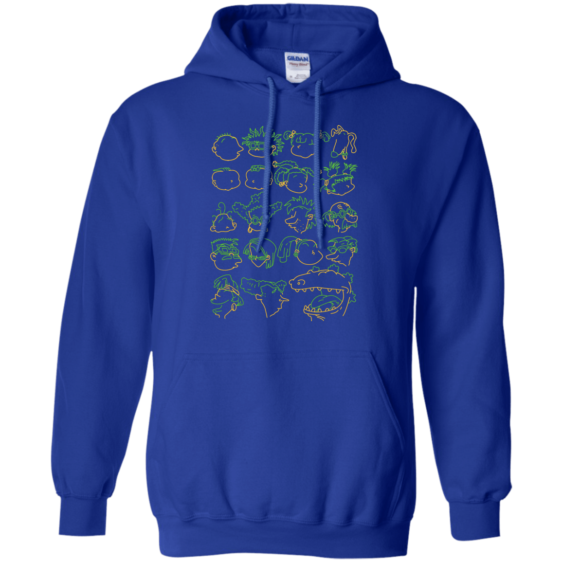 Sweatshirts Royal / S RUGRAT HEADS Pullover Hoodie