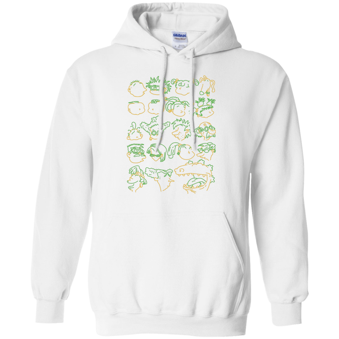 Sweatshirts White / S RUGRAT HEADS Pullover Hoodie