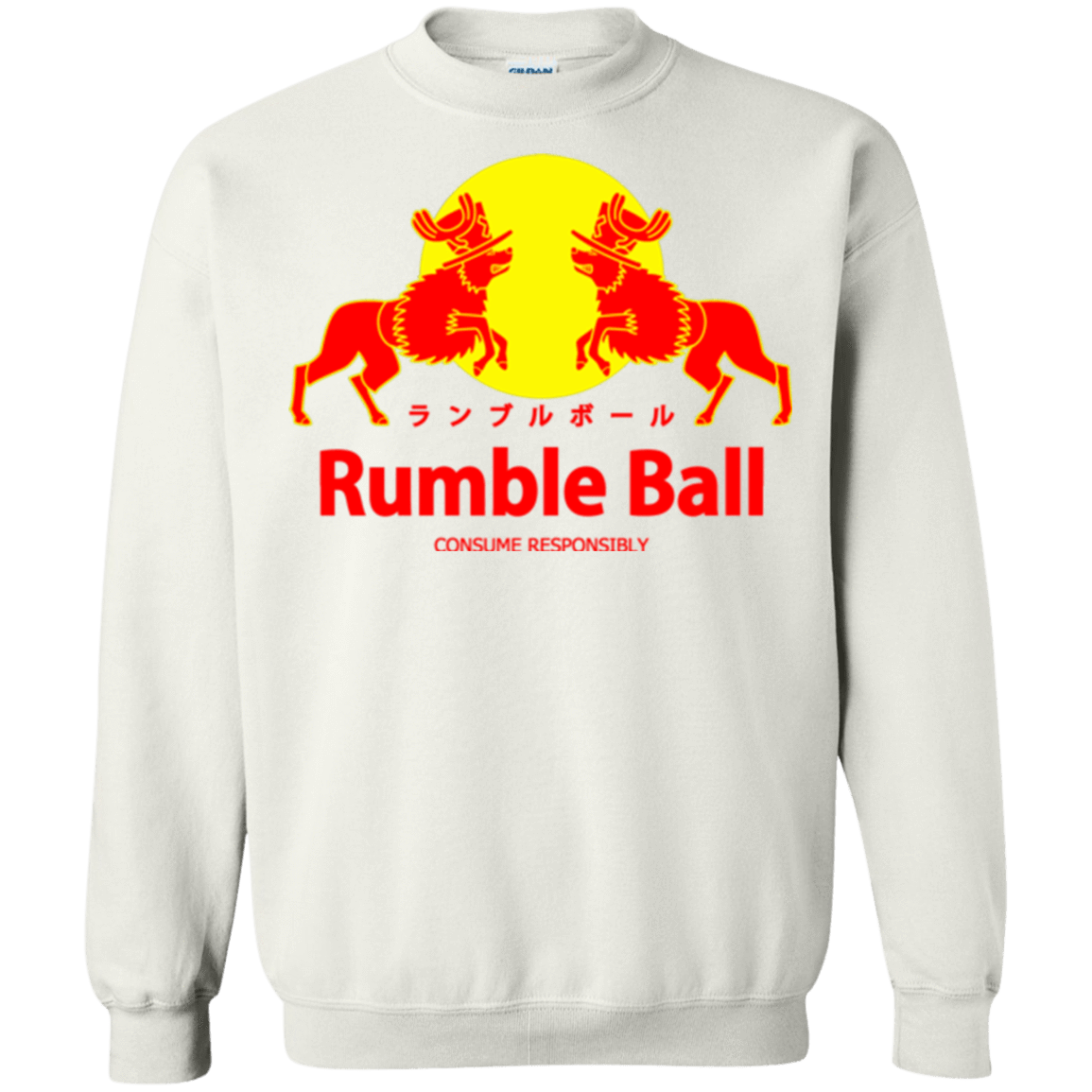Sweatshirts White / Small Rumble Ball Crewneck Sweatshirt
