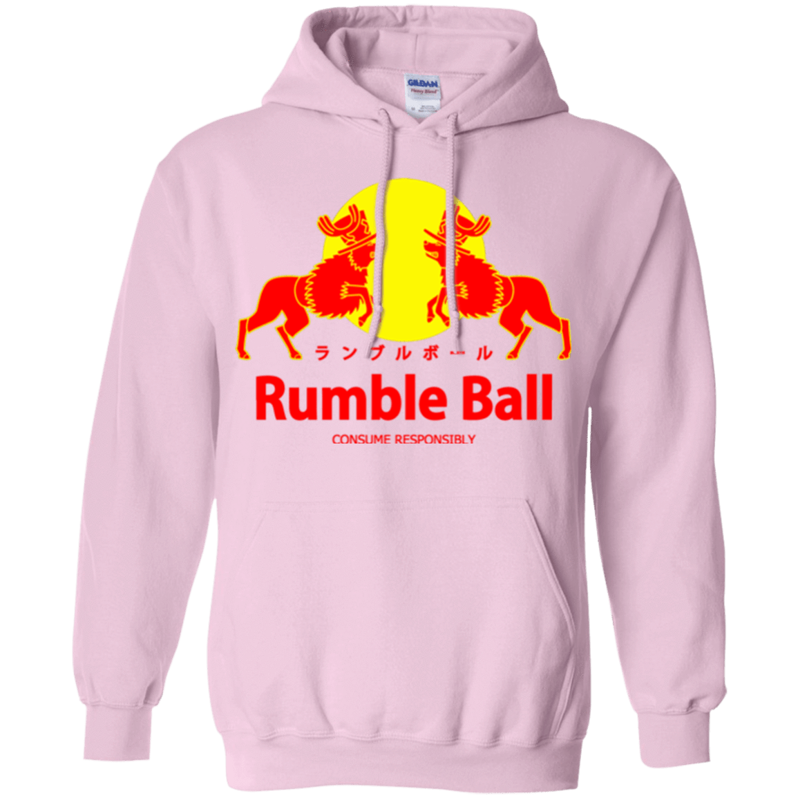 Sweatshirts Light Pink / Small Rumble Ball Pullover Hoodie