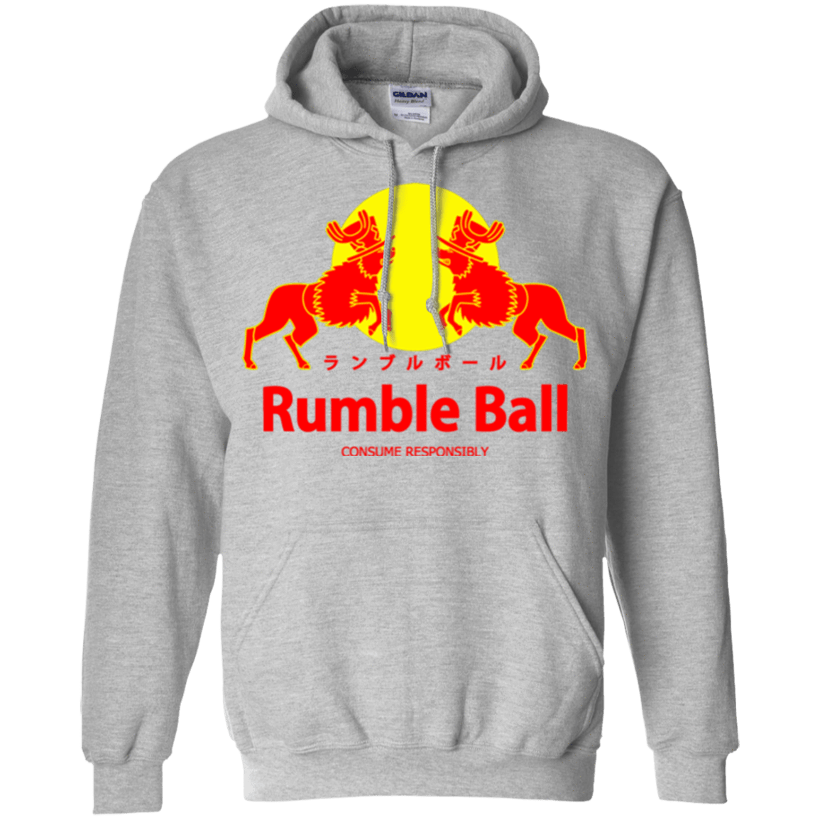 Sweatshirts Sport Grey / Small Rumble Ball Pullover Hoodie