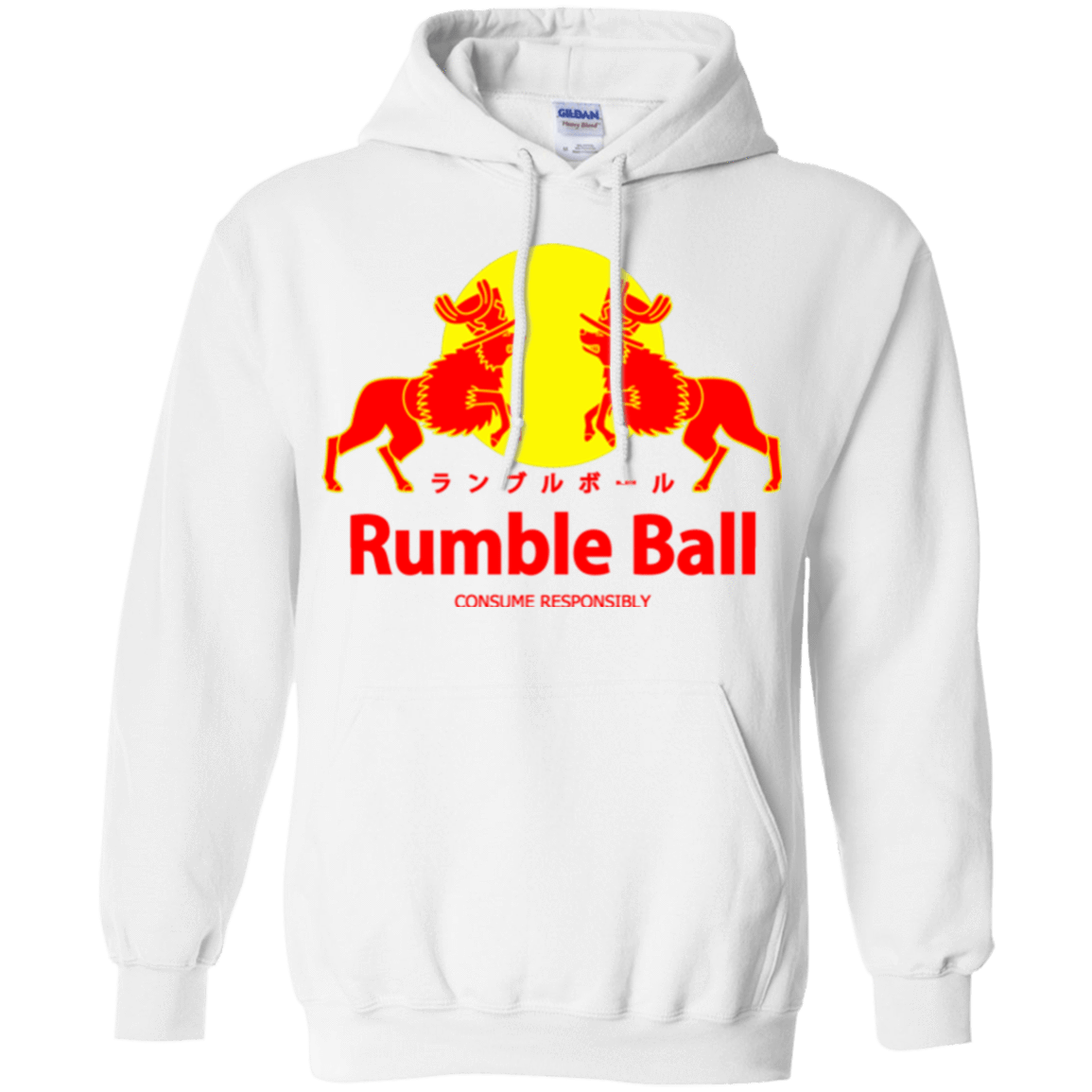 Sweatshirts White / Small Rumble Ball Pullover Hoodie
