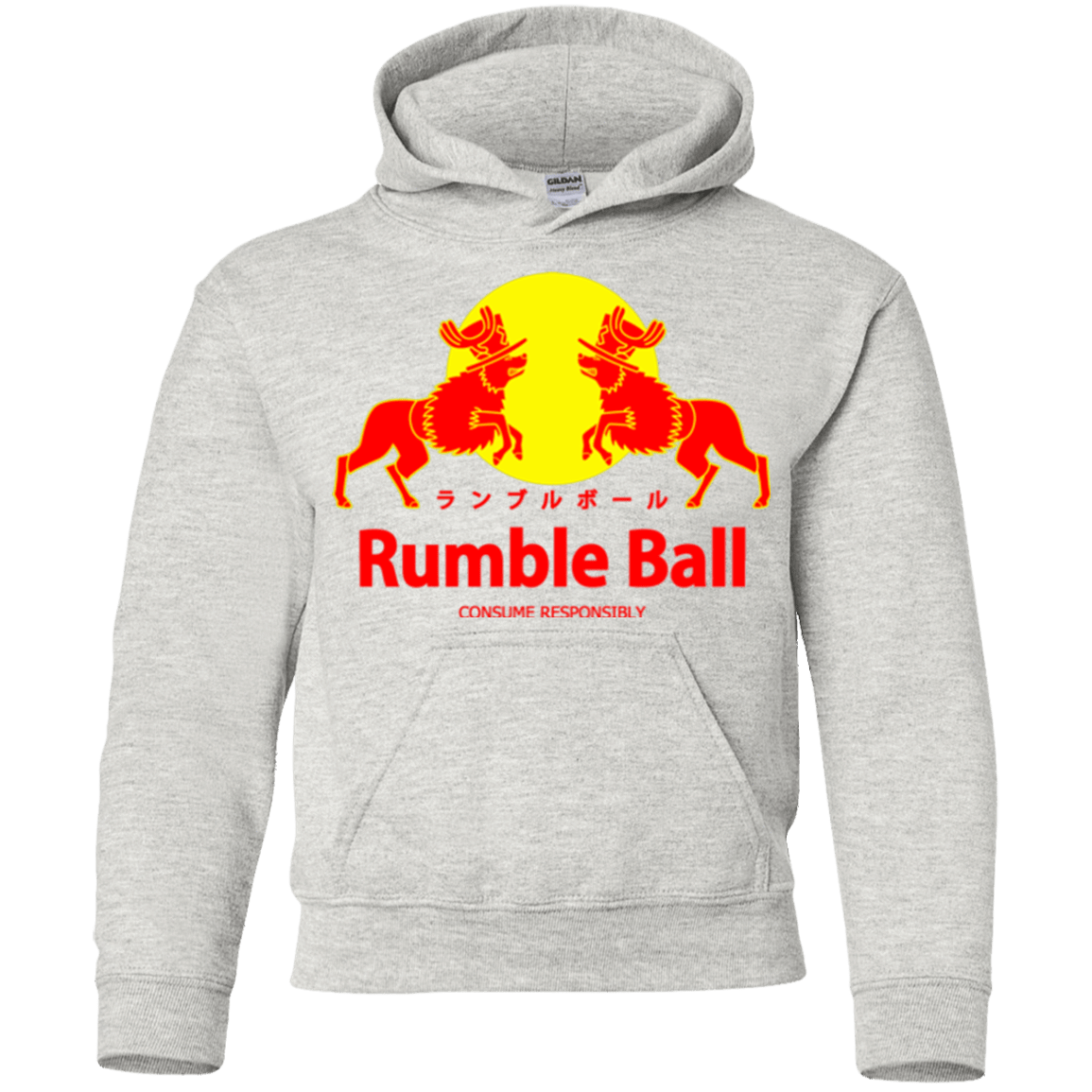 Sweatshirts Ash / YS Rumble Ball Youth Hoodie
