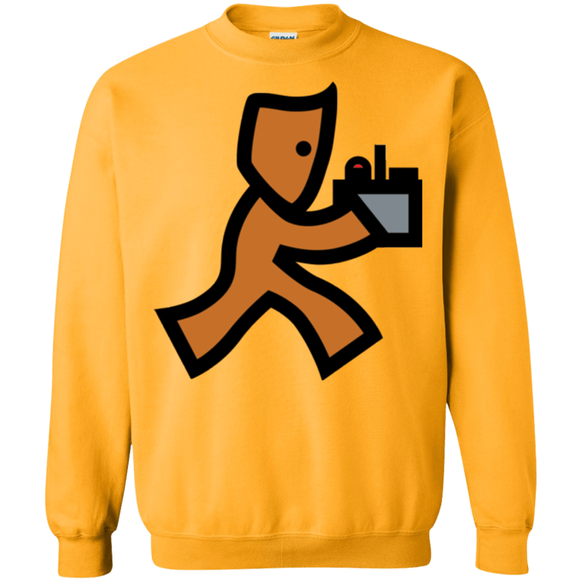 Sweatshirts Gold / Small RUN Crewneck Sweatshirt