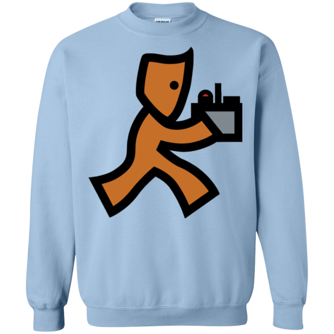 Sweatshirts Light Blue / Small RUN Crewneck Sweatshirt