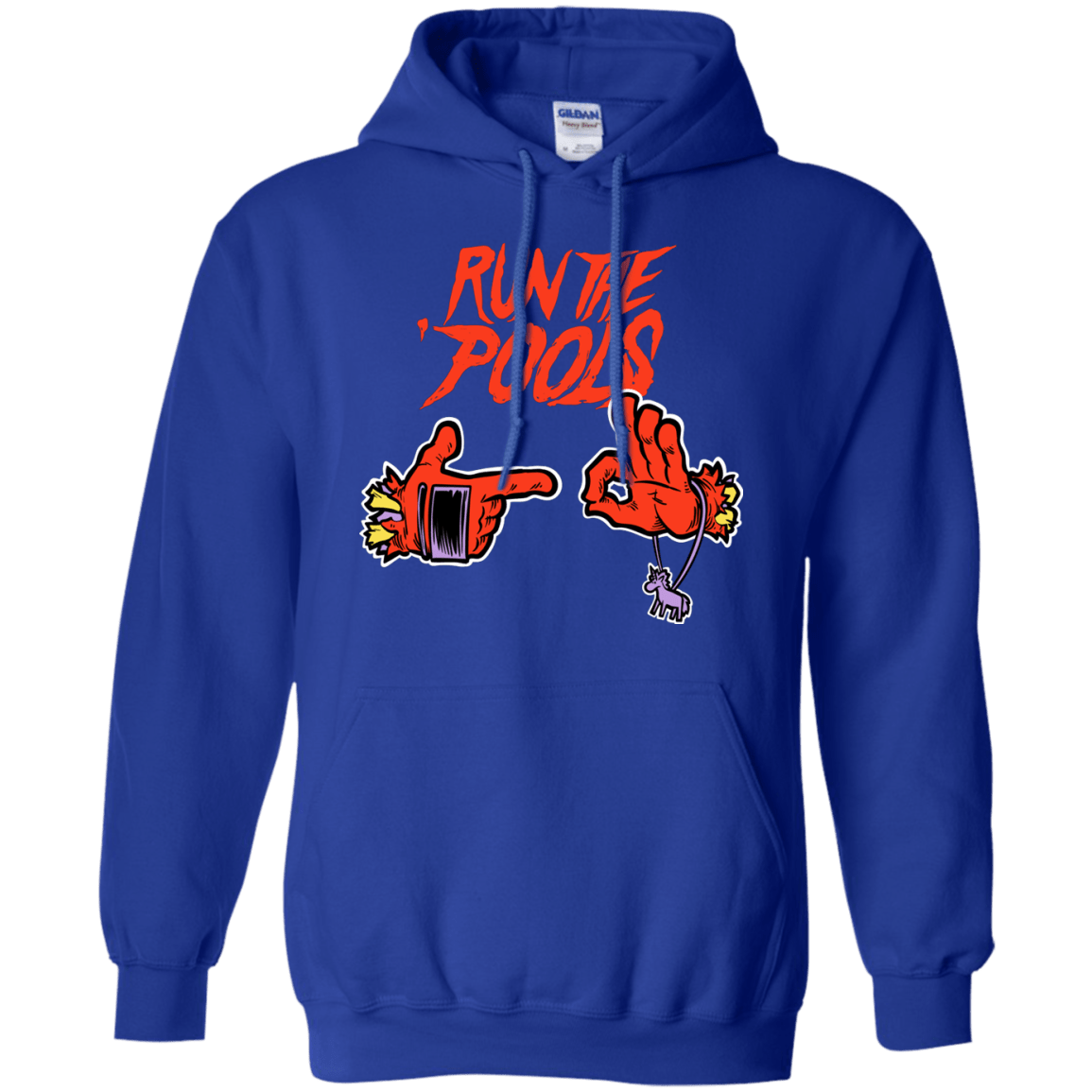 Sweatshirts Royal / S Run the Pools Pullover Hoodie