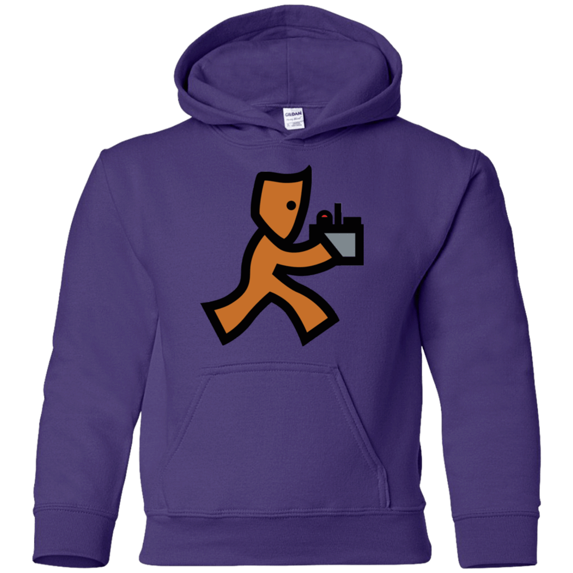Sweatshirts Purple / YS RUN Youth Hoodie