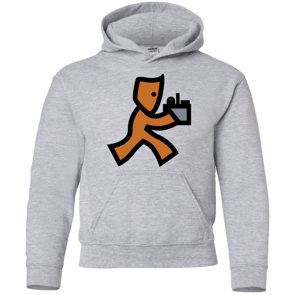Sweatshirts Sport Grey / YS RUN Youth Hoodie