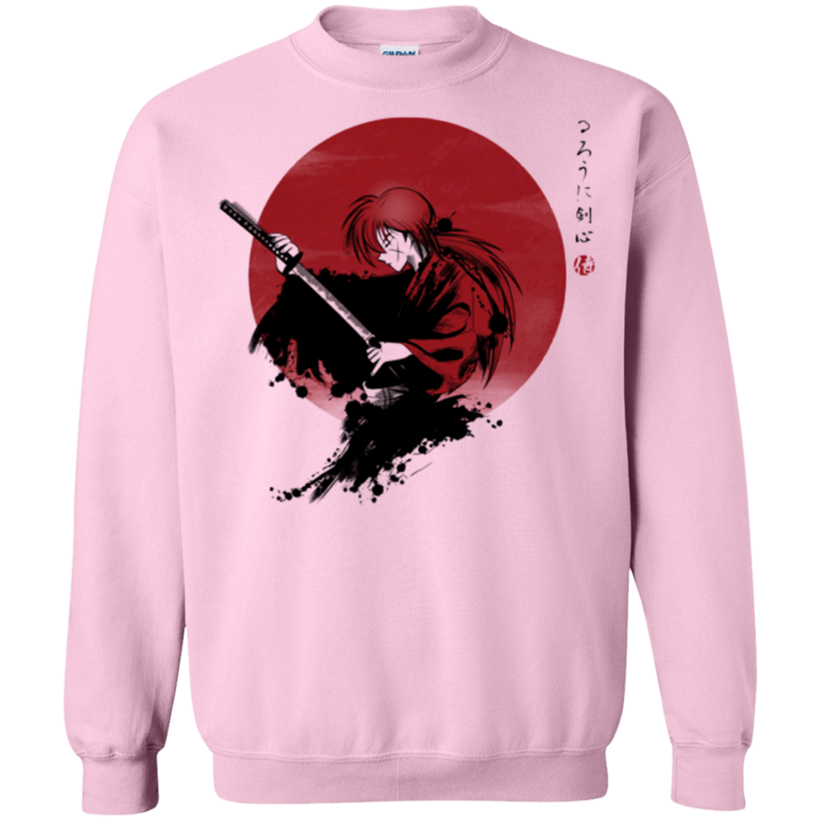 Sweatshirts Light Pink / Small Rurouni Crewneck Sweatshirt