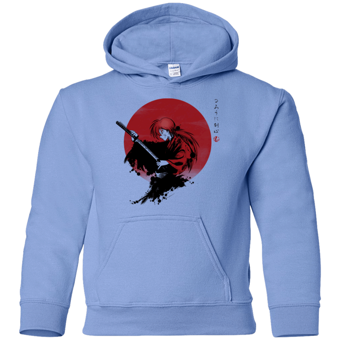 Sweatshirts Carolina Blue / YS Rurouni Youth Hoodie