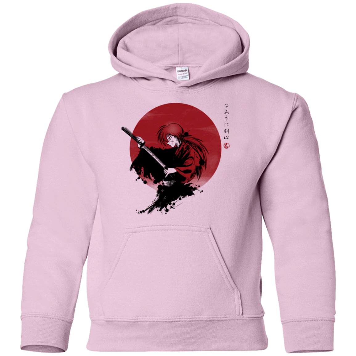 Sweatshirts Light Pink / YS Rurouni Youth Hoodie