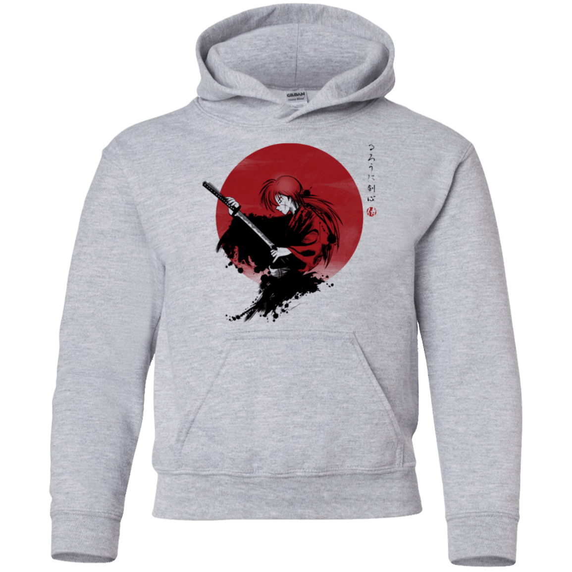 Sweatshirts Sport Grey / YS Rurouni Youth Hoodie