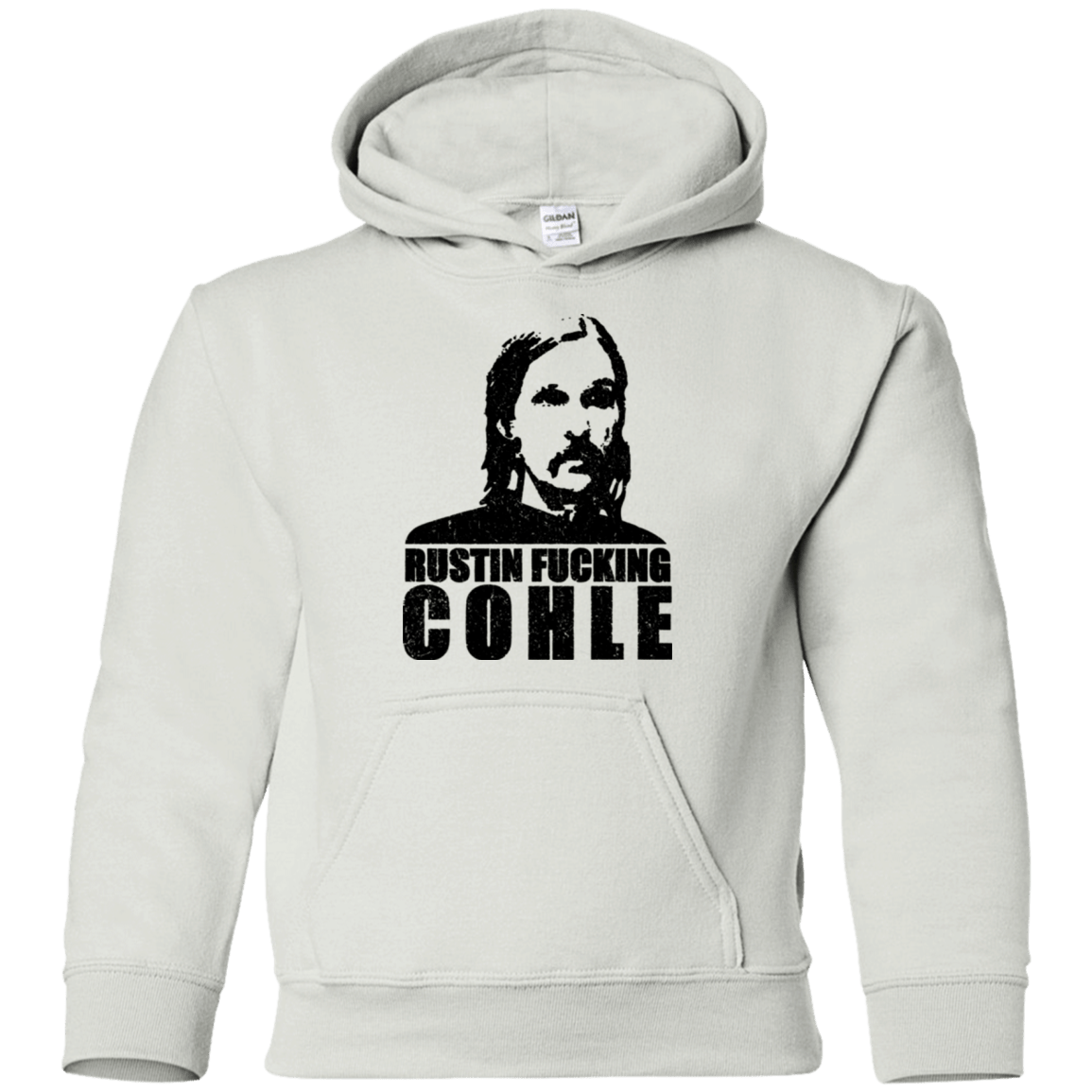 Sweatshirts White / YS Rustin Fucking Cohle Youth Hoodie