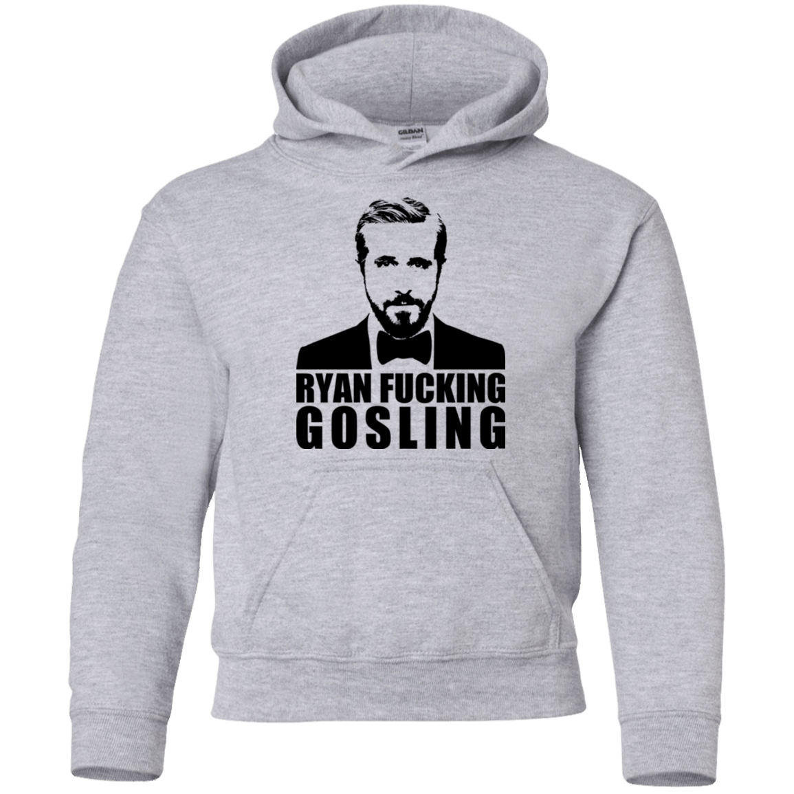 Sweatshirts Sport Grey / YS Ryan Fucking Gosling Youth Hoodie