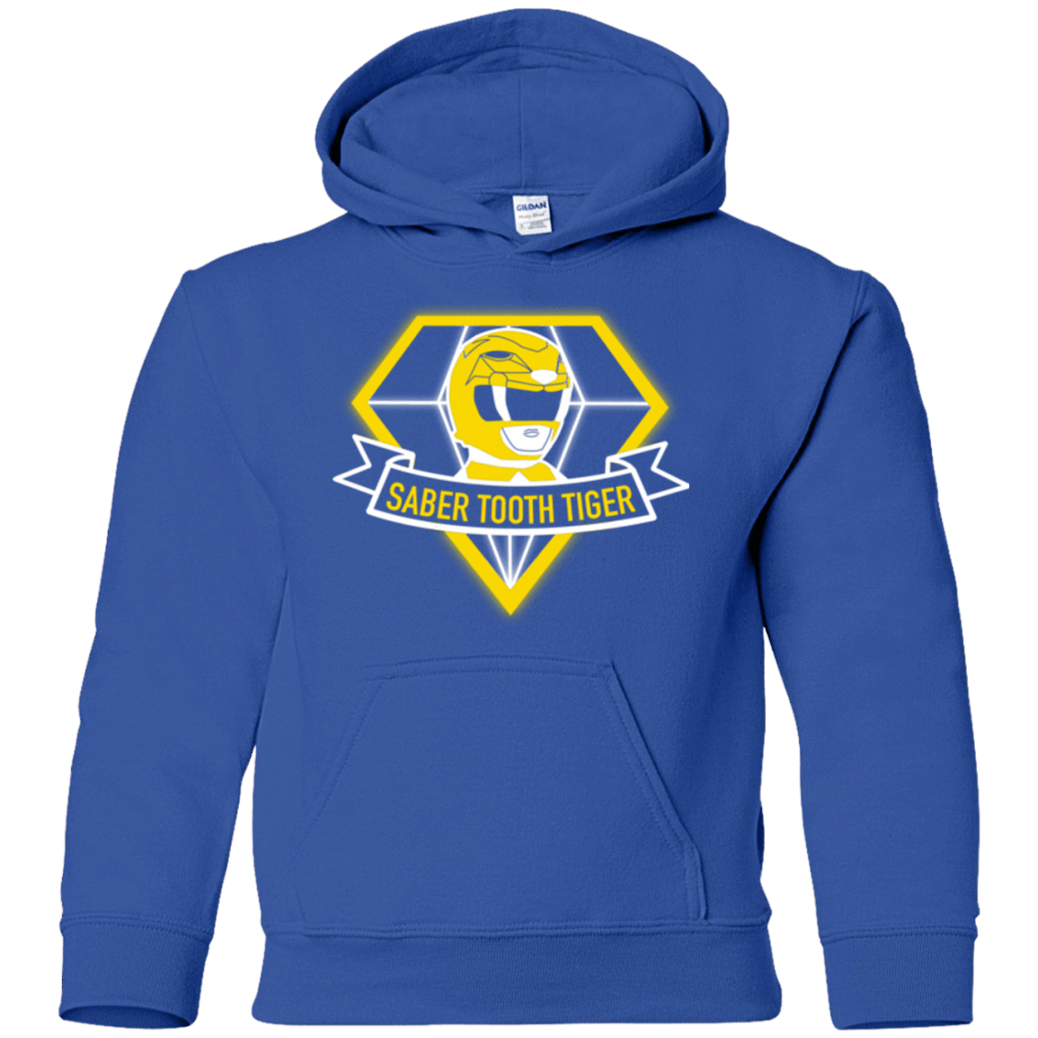 Sweatshirts Royal / YS Saber Tooth Tiger Youth Hoodie