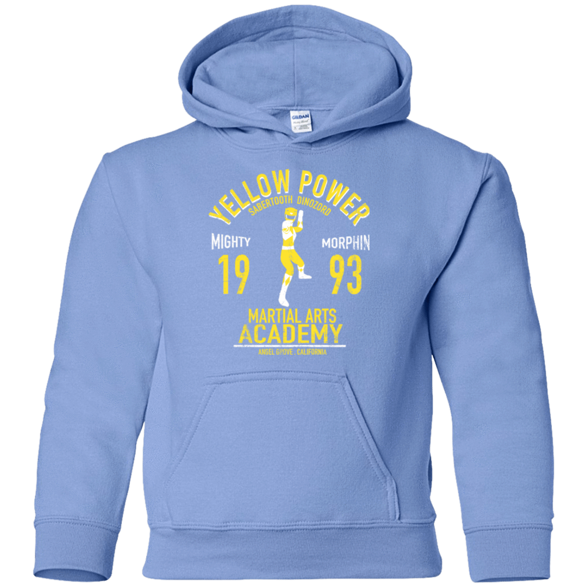 Sweatshirts Carolina Blue / YS Sabertooth Ranger Youth Hoodie
