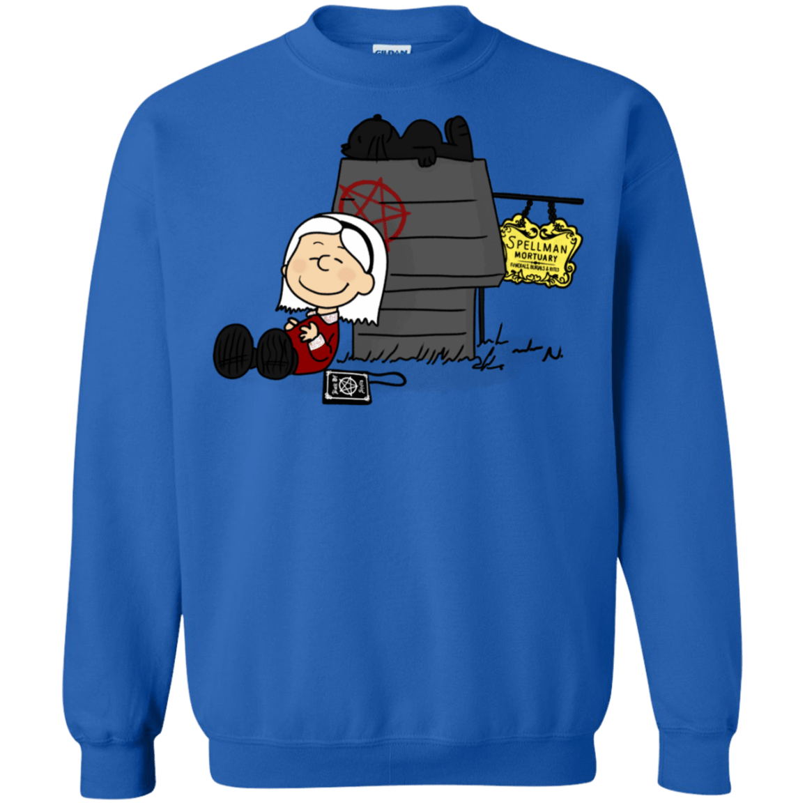 Sweatshirts Royal / S Sabrina Brown Crewneck Sweatshirt