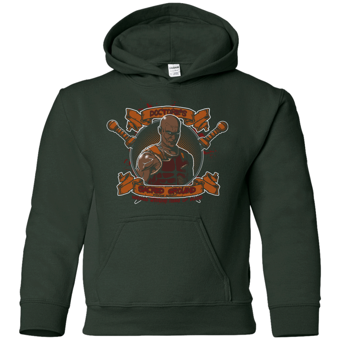 Sweatshirts Forest Green / YS Sacred Ground Youth Hoodie