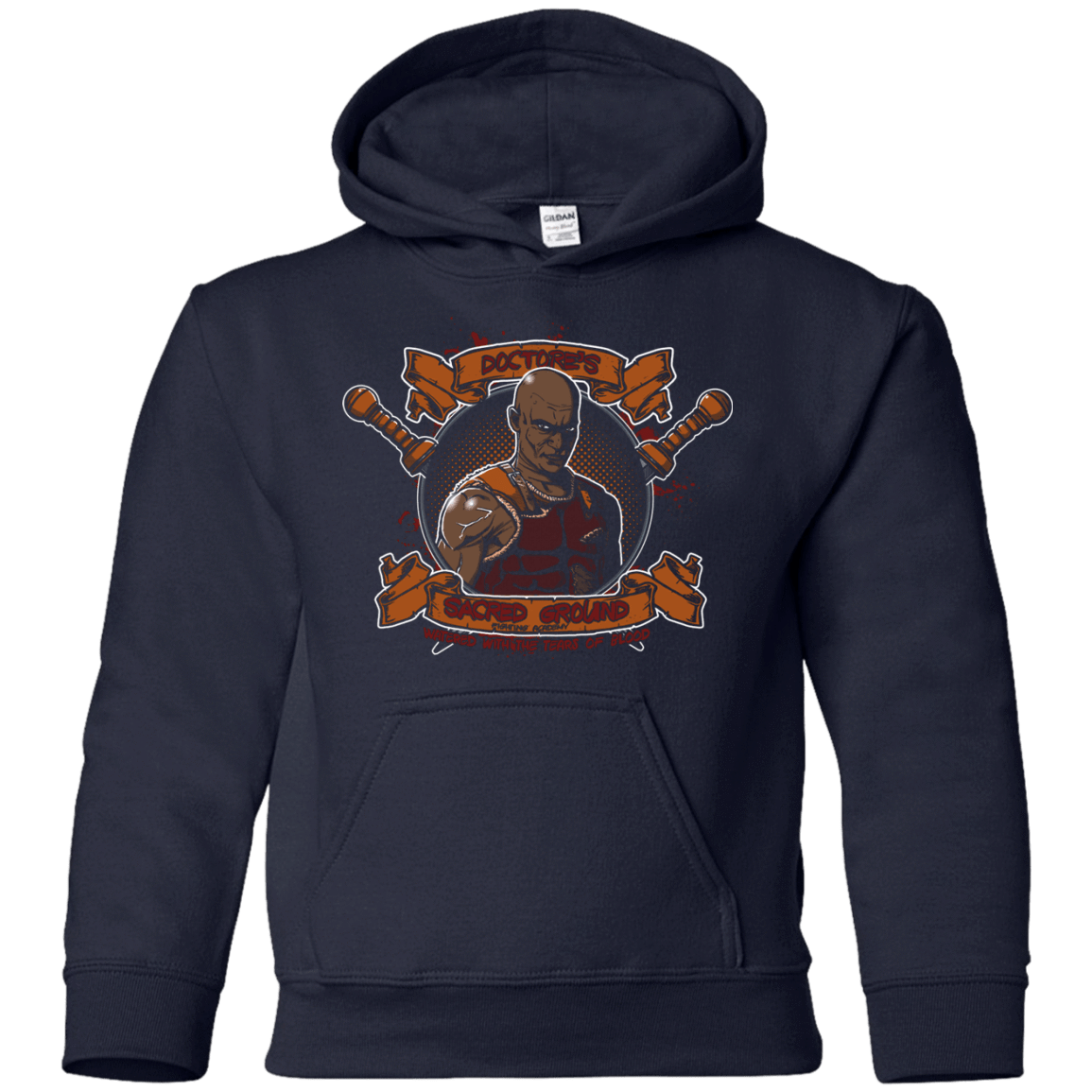 Sweatshirts Navy / YS Sacred Ground Youth Hoodie