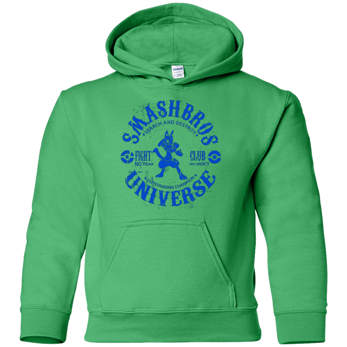 Sweatshirts Irish Green / YS SAFFRON CHAMPION 3 Youth Hoodie