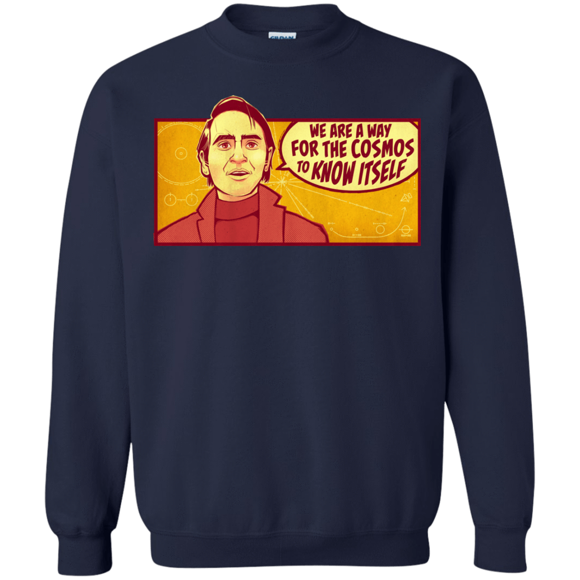 Sweatshirts Navy / S SAGAN Cosmos Crewneck Sweatshirt