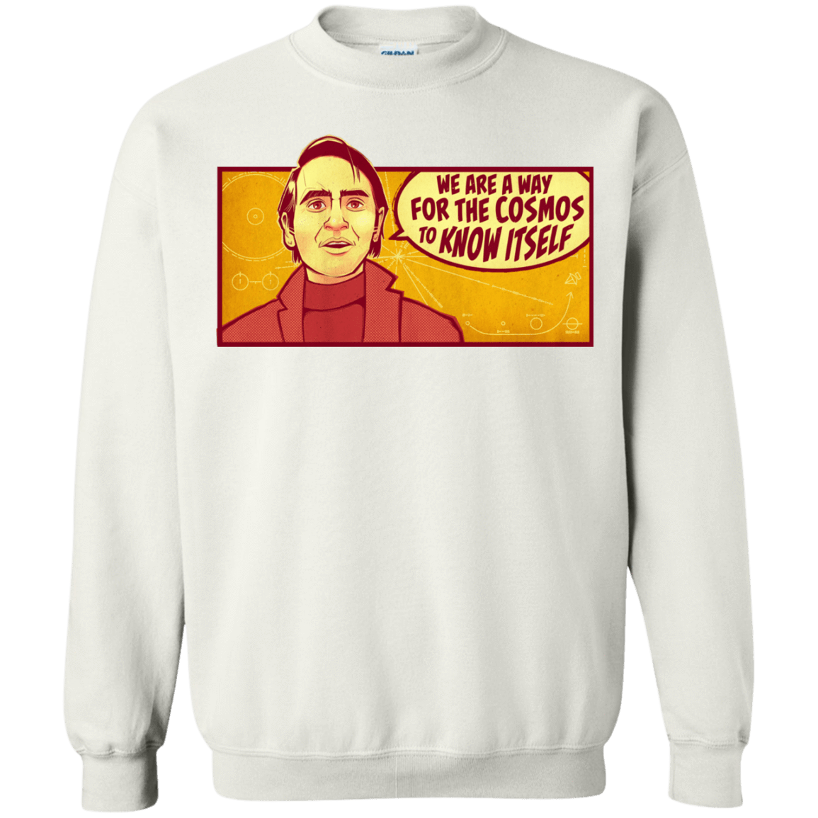 Sweatshirts White / S SAGAN Cosmos Crewneck Sweatshirt