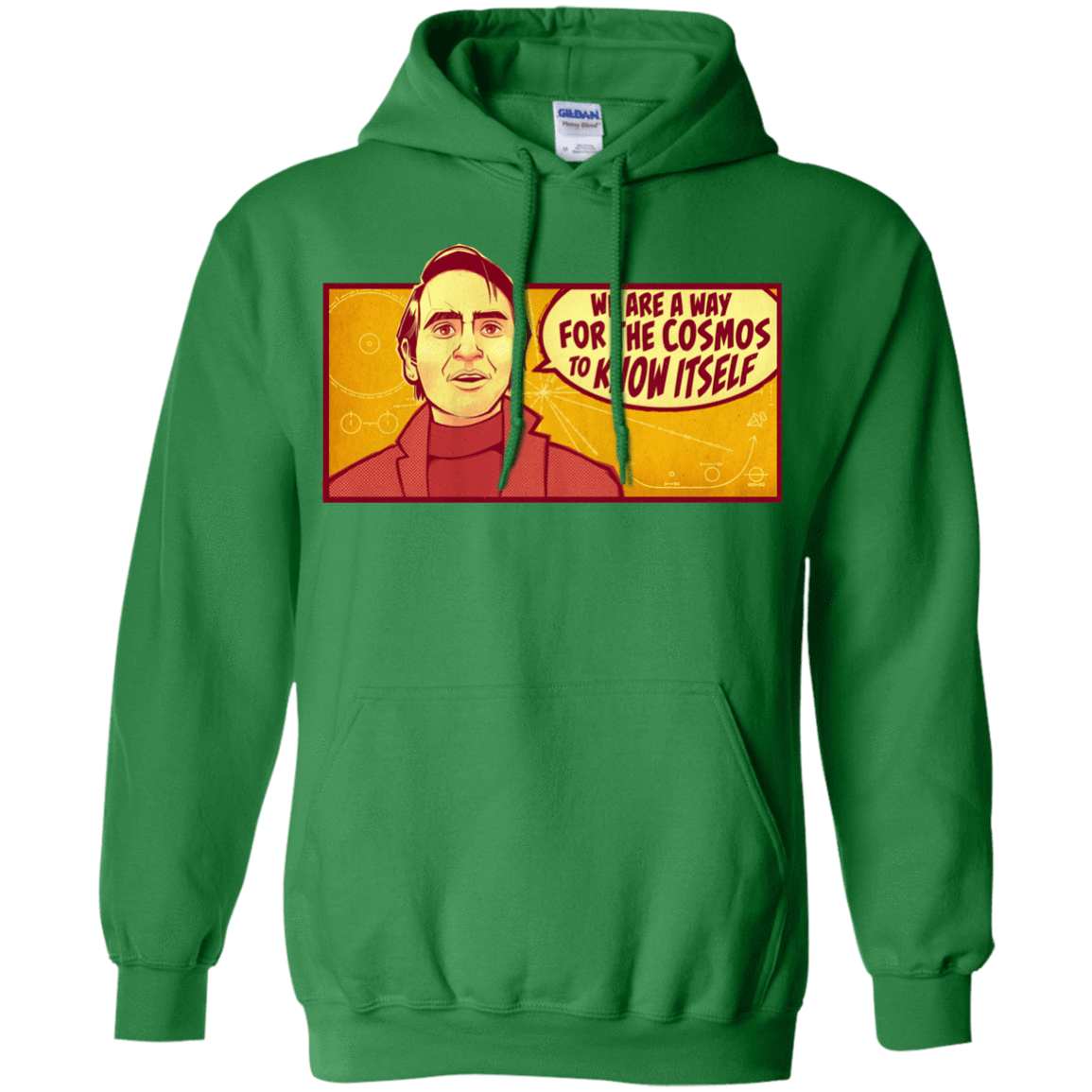 Sweatshirts Irish Green / S SAGAN Cosmos Hoodie