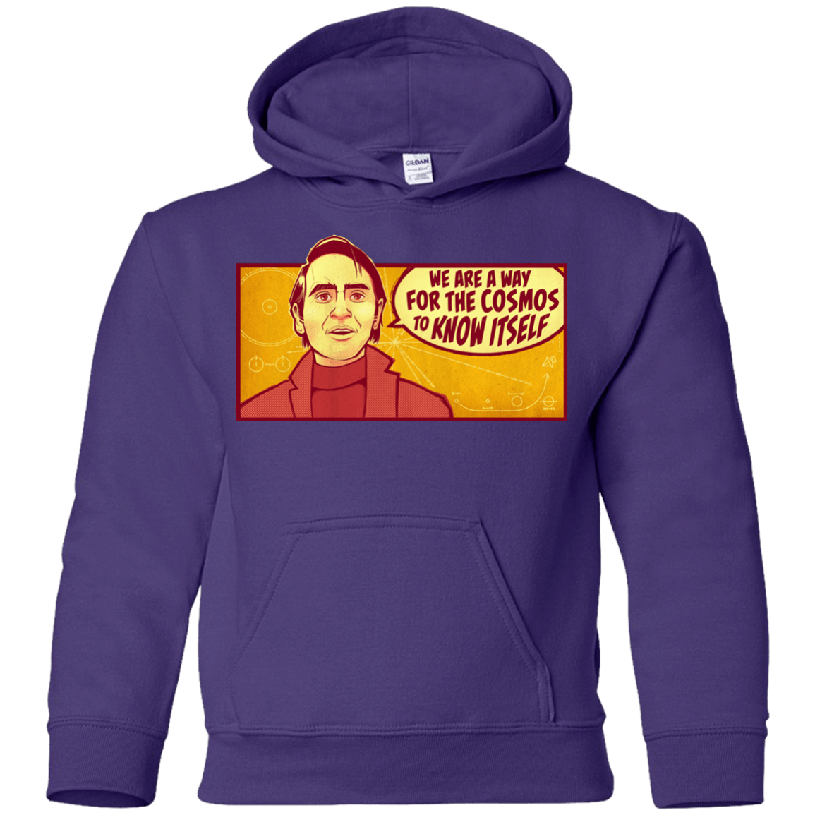 Sweatshirts Purple / YS SAGAN Cosmos Youth Hoodie