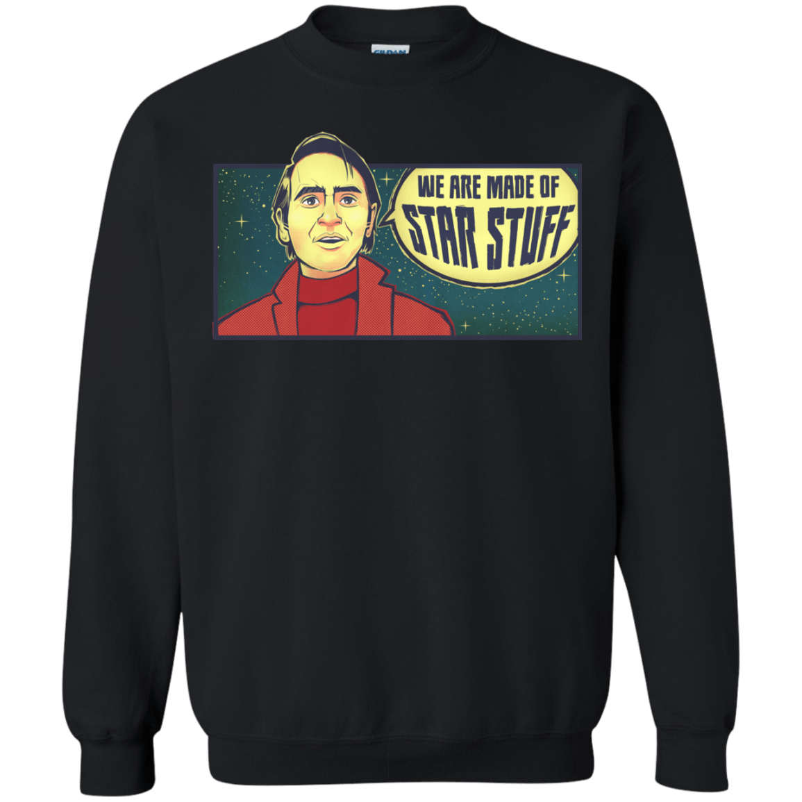 Sweatshirts Black / S SAGAN Star Stuff Crewneck Sweatshirt