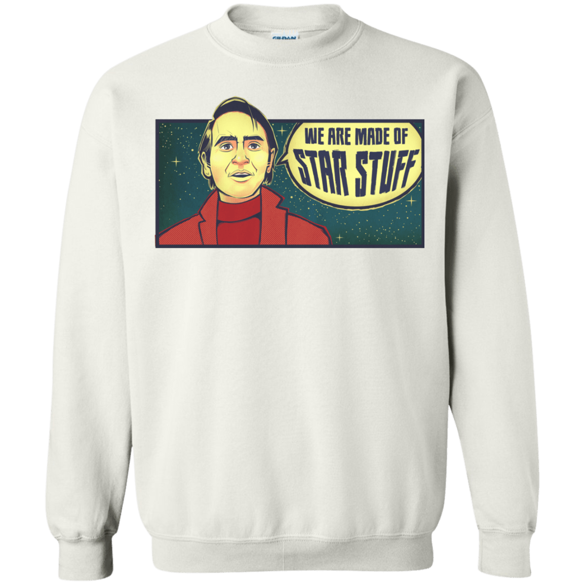 Sweatshirts White / S SAGAN Star Stuff Crewneck Sweatshirt