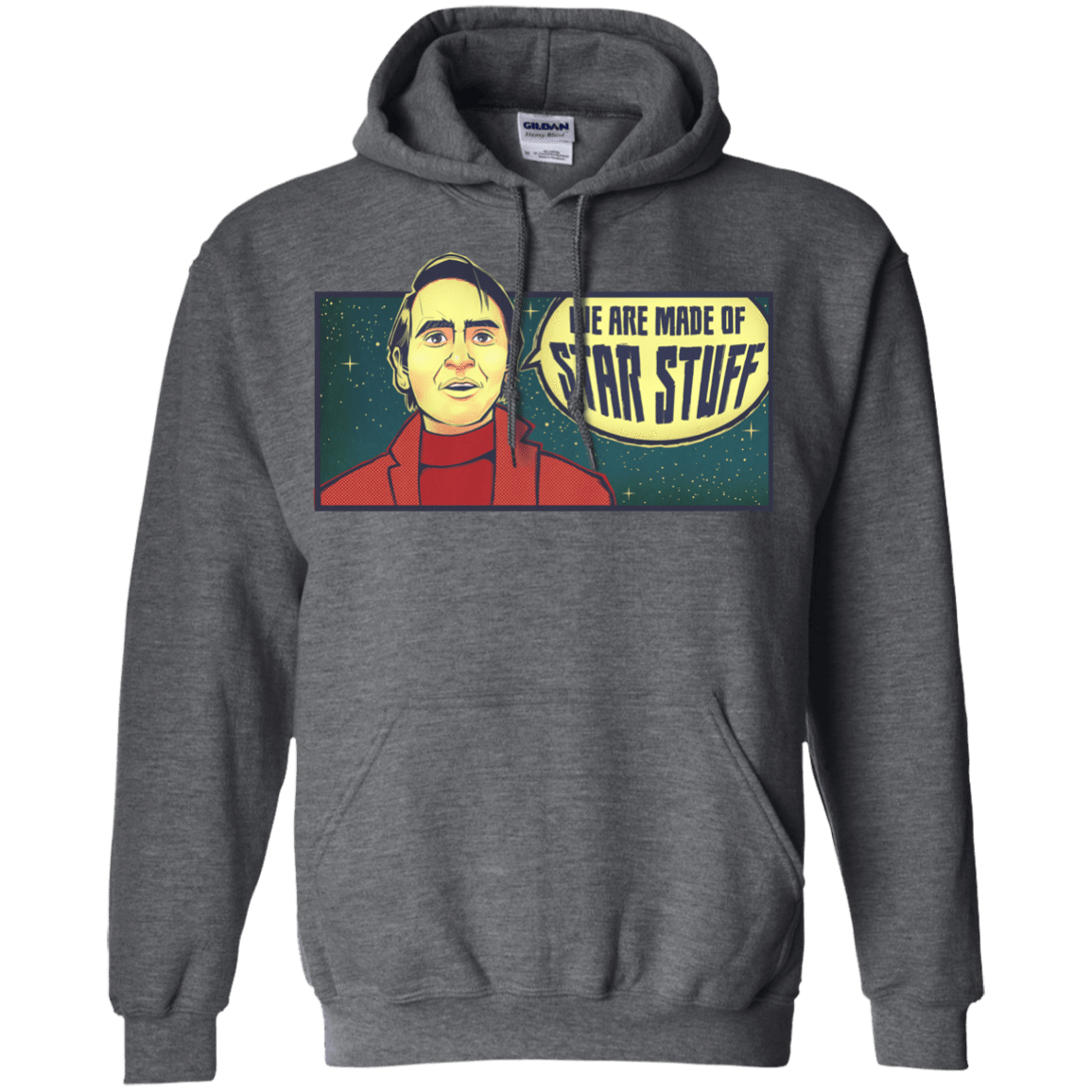 Sweatshirts Dark Heather / S SAGAN Star Stuff Hoodie