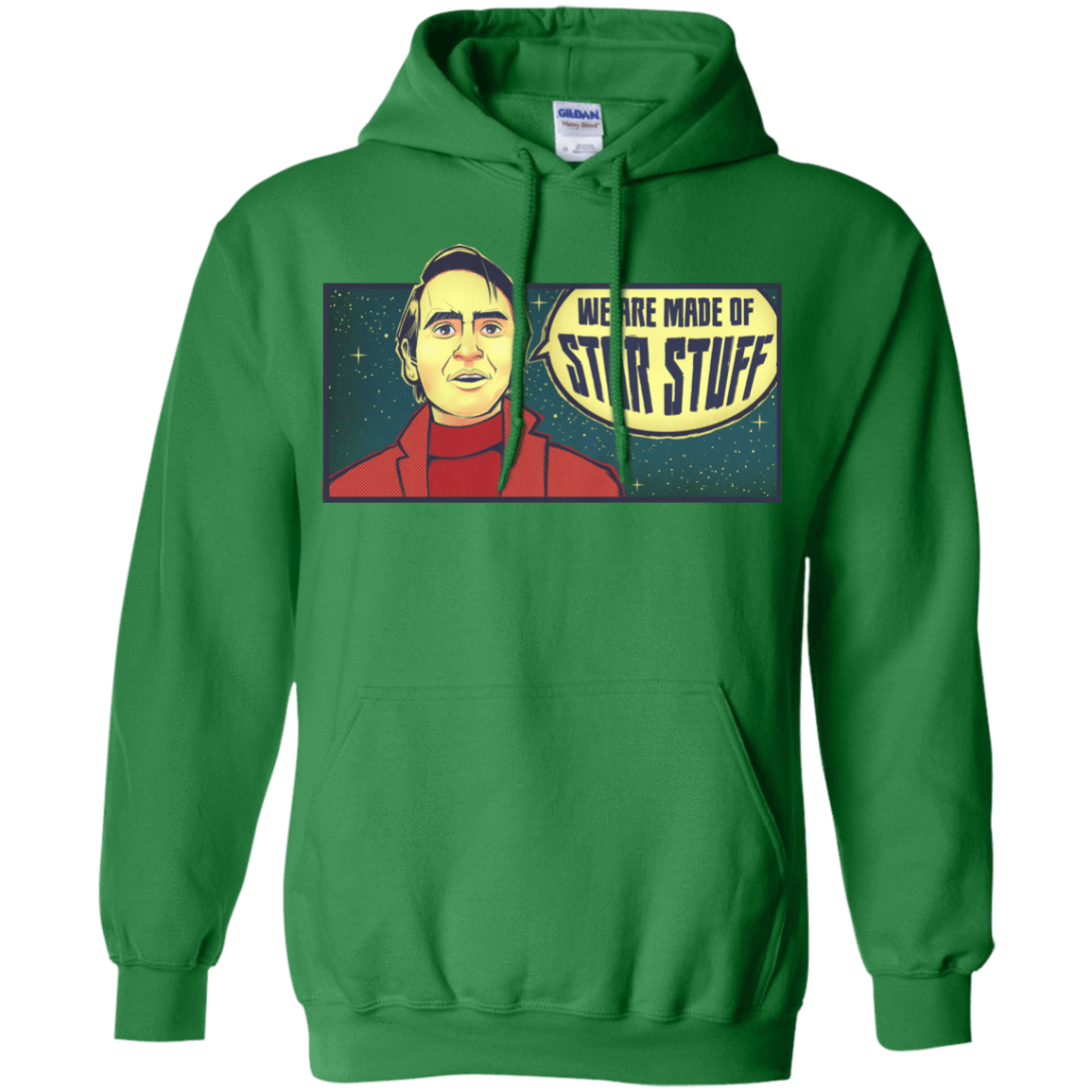 Sweatshirts Irish Green / S SAGAN Star Stuff Hoodie