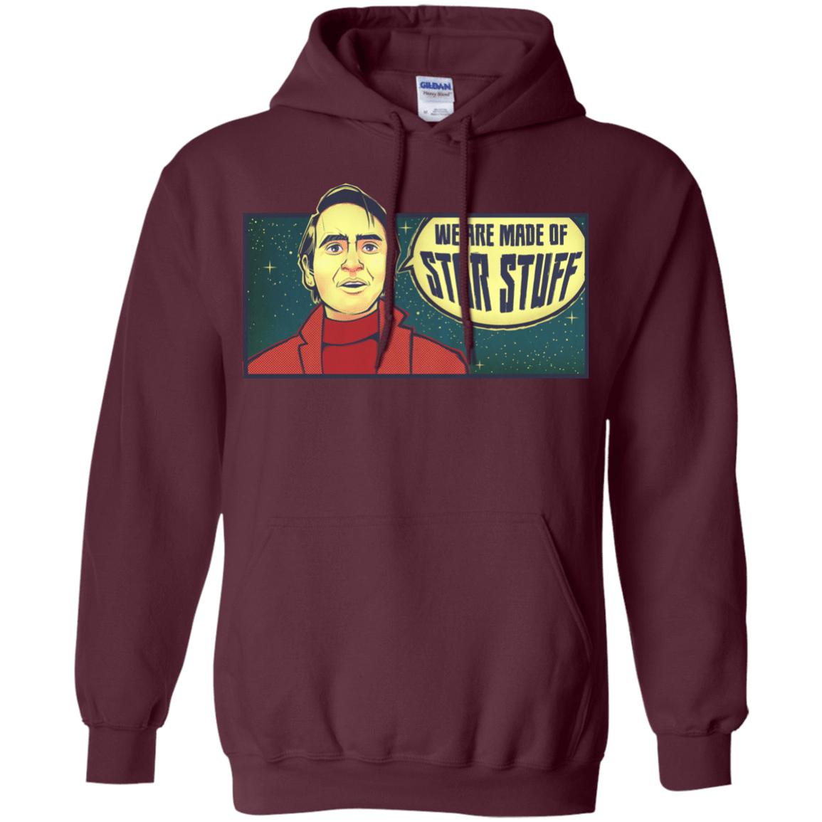 Sweatshirts Maroon / S SAGAN Star Stuff Hoodie