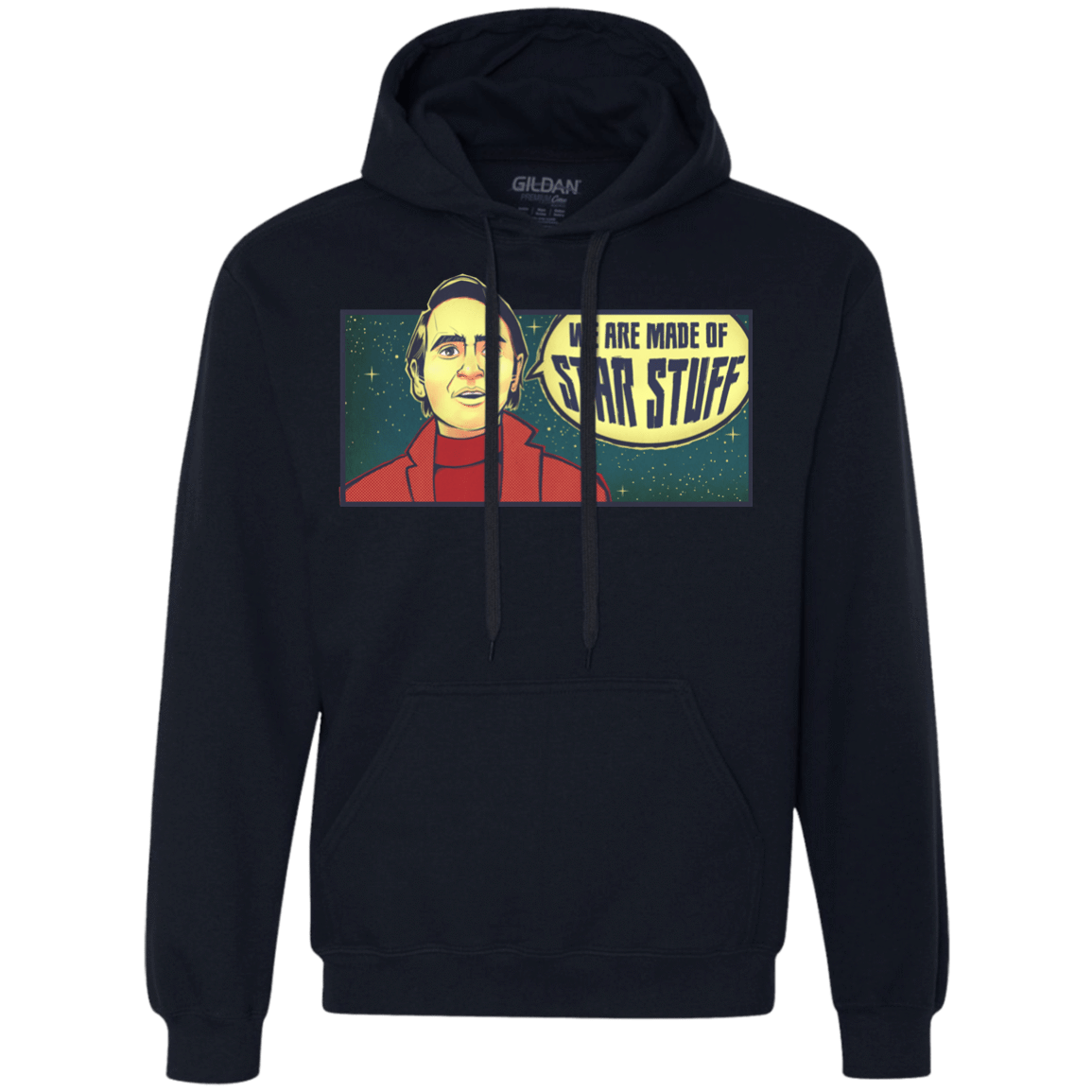 Sweatshirts Navy / S SAGAN Star Stuff Premium Fleece Hoodie