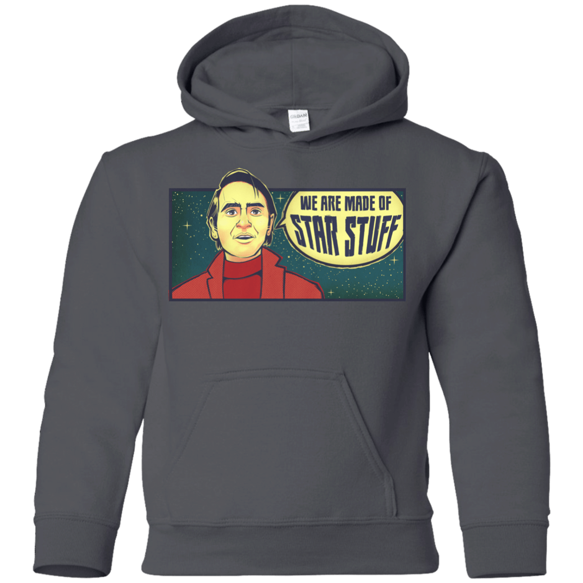 Sweatshirts Charcoal / YS SAGAN Star Stuff Youth Hoodie