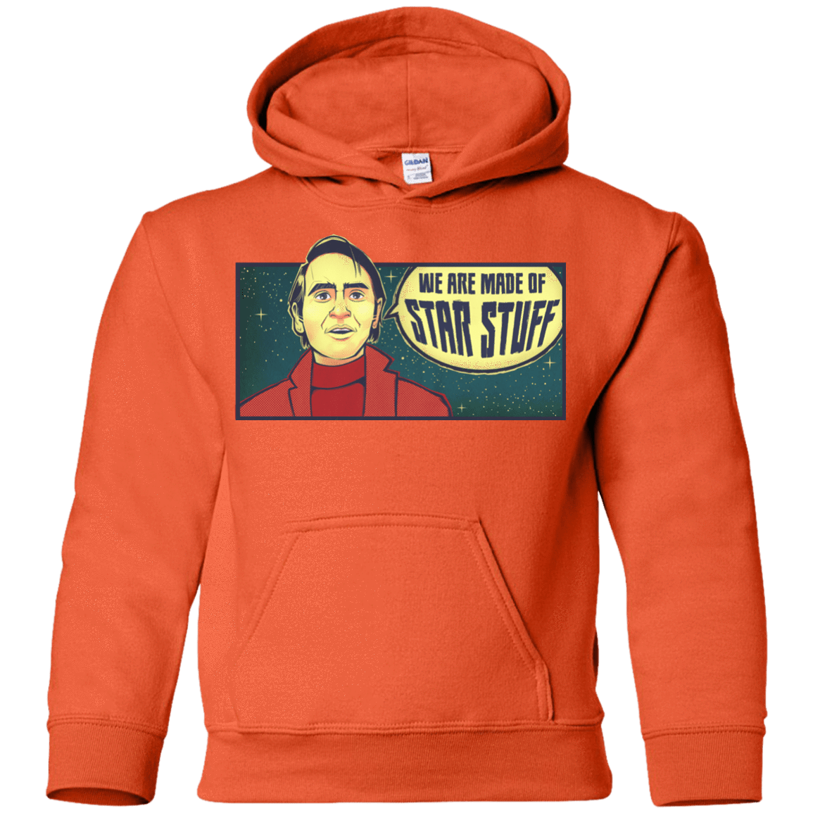 Sweatshirts Orange / YS SAGAN Star Stuff Youth Hoodie